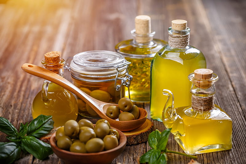 HD wallpaper food olive oil